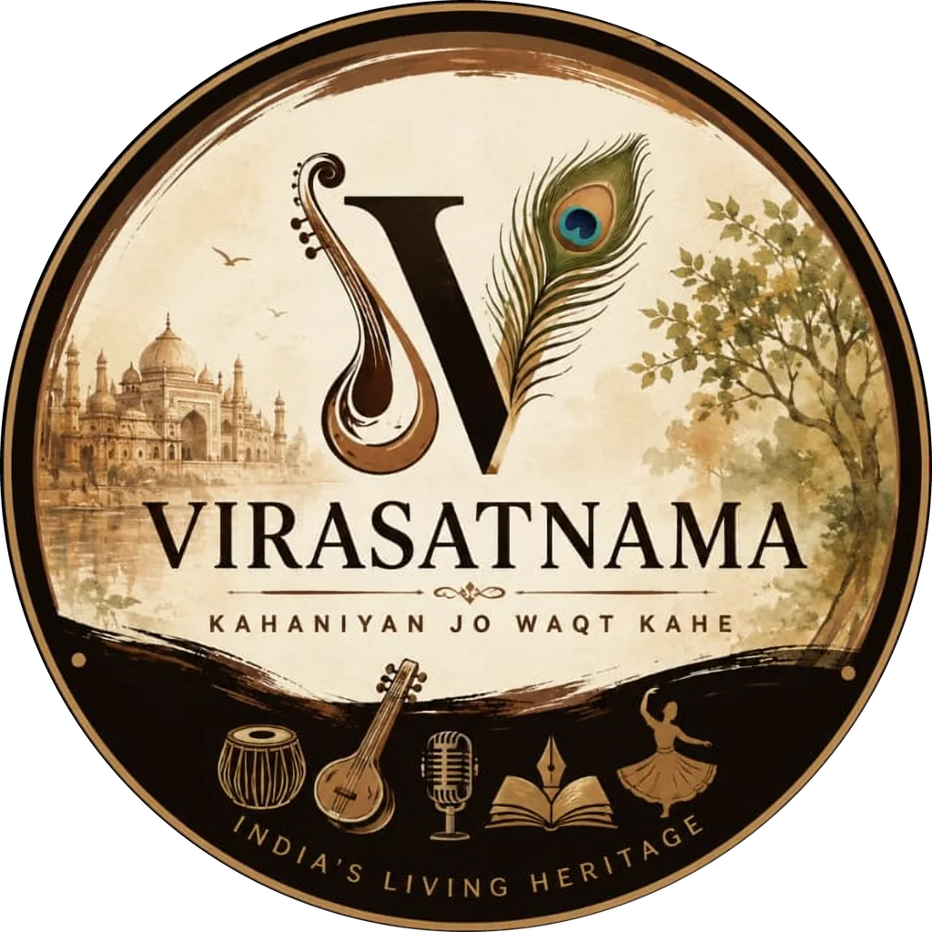 VirasatNama logo: India's Living Heritage