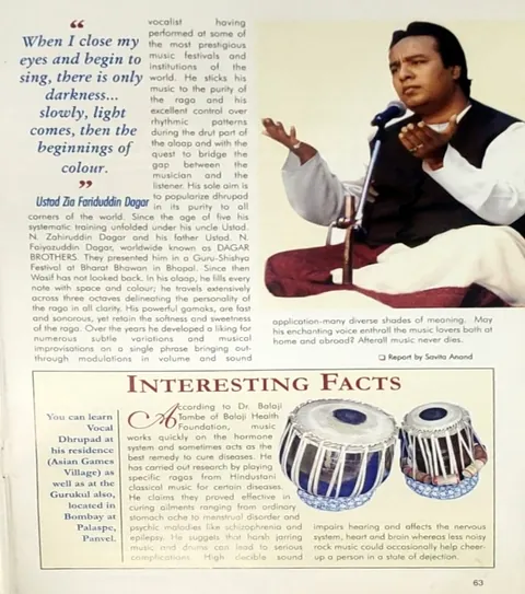 Clipping: A report on dhrupad and the Dagar tradition